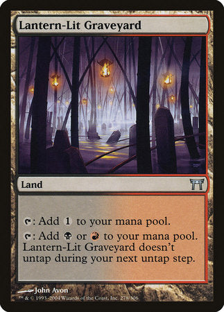 Lantern-Lit Graveyard [Champions of Kamigawa] | Rook's Games and More