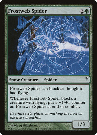 Frostweb Spider [Coldsnap] | Rook's Games and More