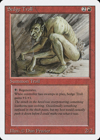 Sedge Troll [Revised Edition] | Rook's Games and More