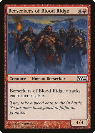 Berserkers of Blood Ridge [Magic 2010] | Rook's Games and More