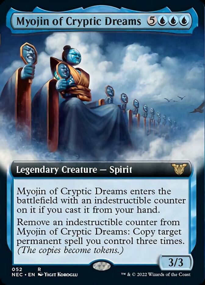 Myojin of Cryptic Dreams (Extended) [Kamigawa: Neon Dynasty Commander] | Rook's Games and More