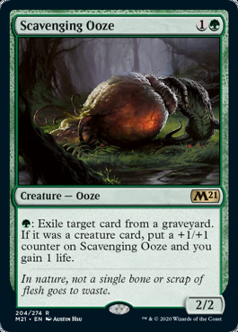 Scavenging Ooze [Core Set 2021] | Rook's Games and More