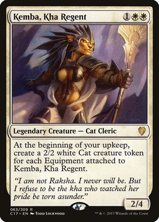 Kemba, Kha Regent [Commander 2017] | Rook's Games and More