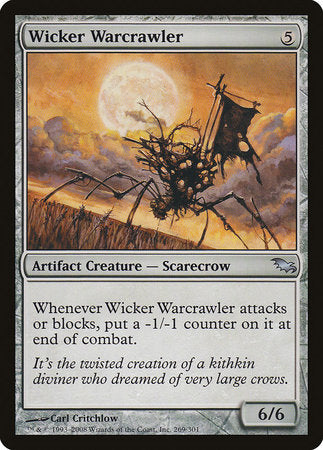 Wicker Warcrawler [Shadowmoor] | Rook's Games and More