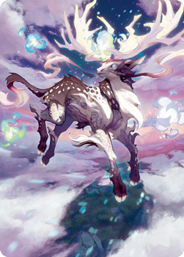 Hinata, Dawn-Crowned Art Card [Kamigawa: Neon Dynasty Art Series] | Rook's Games and More
