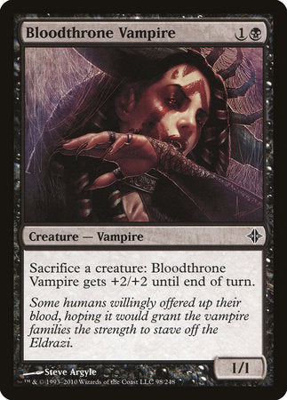 Bloodthrone Vampire [Rise of the Eldrazi] | Rook's Games and More