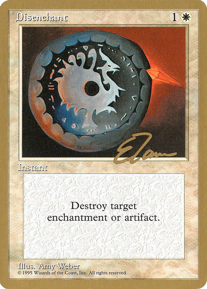 Disenchant (Eric Tam) [Pro Tour Collector Set] | Rook's Games and More