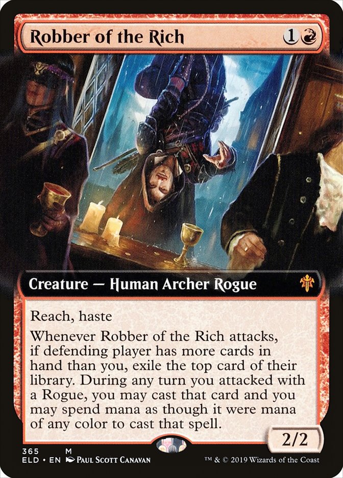 Robber of the Rich (Extended Art) [Throne of Eldraine] | Rook's Games and More