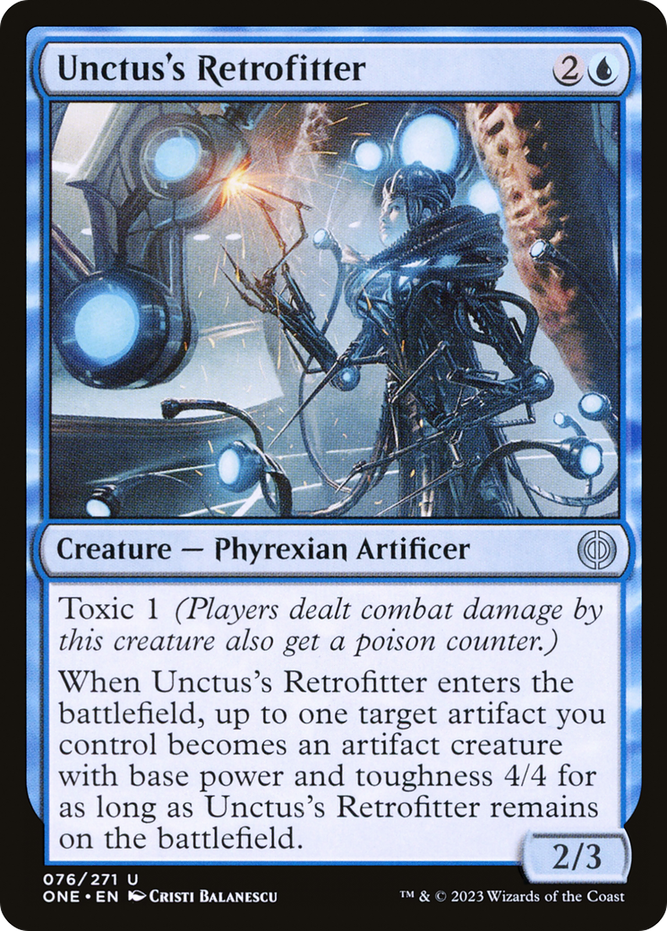 Unctus's Retrofitter [Phyrexia: All Will Be One] | Rook's Games and More