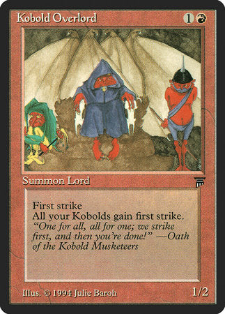 Kobold Overlord [Legends] | Rook's Games and More