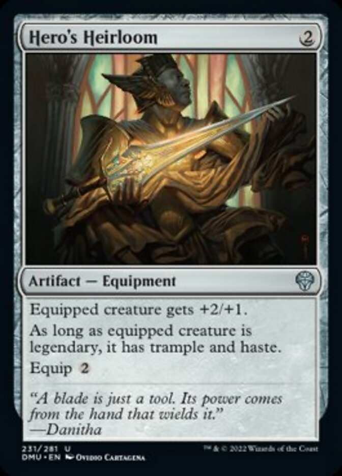 Hero's Heirloom [Dominaria United] | Rook's Games and More