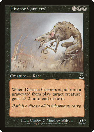 Disease Carriers [Urza's Destiny] | Rook's Games and More