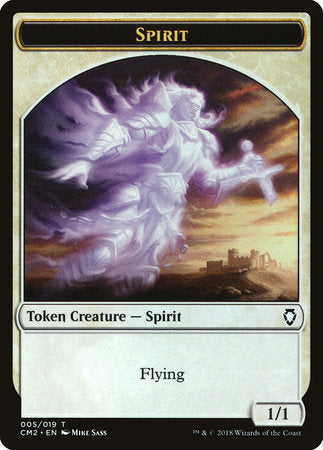 Spirit Token [Commander Anthology Volume II Tokens] | Rook's Games and More