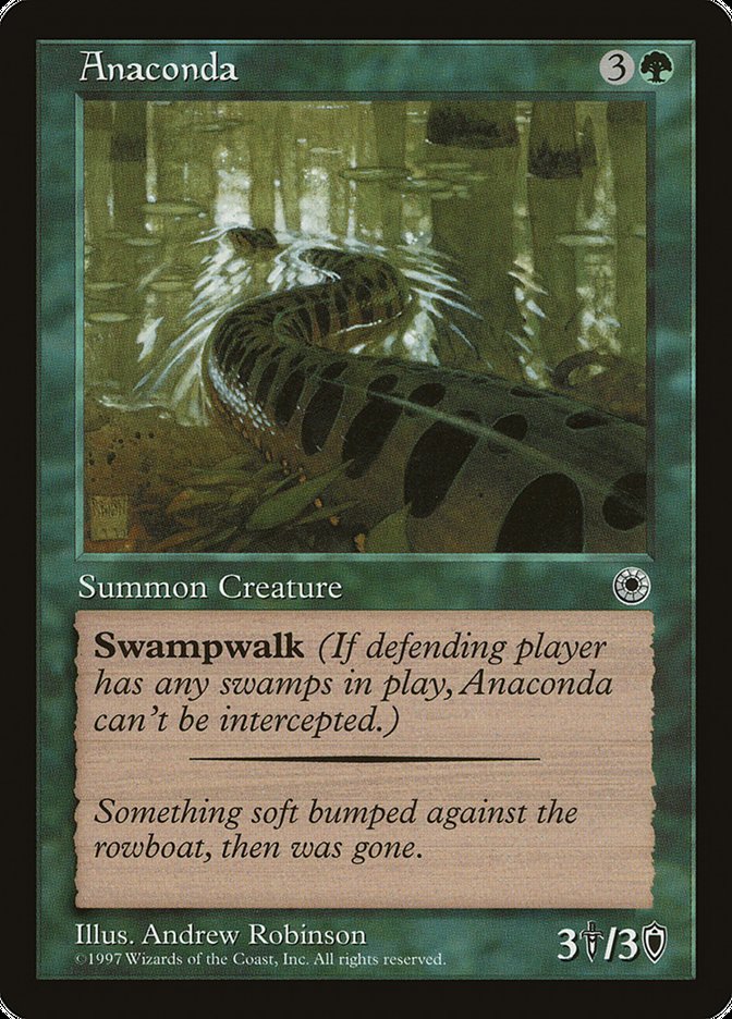 Anaconda (With Flavor Text) [Portal] | Rook's Games and More