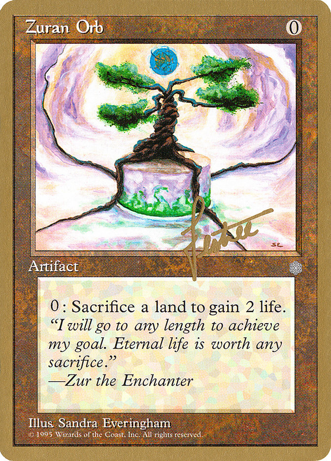 Zuran Orb (Bertrand Lestree) [Pro Tour Collector Set] | Rook's Games and More