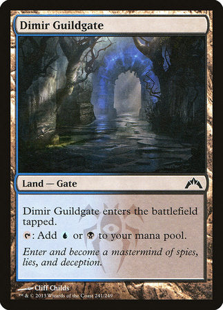 Dimir Guildgate [Gatecrash] | Rook's Games and More