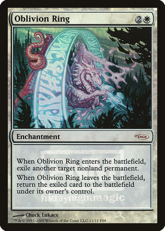 Oblivion Ring [Friday Night Magic 2009] | Rook's Games and More