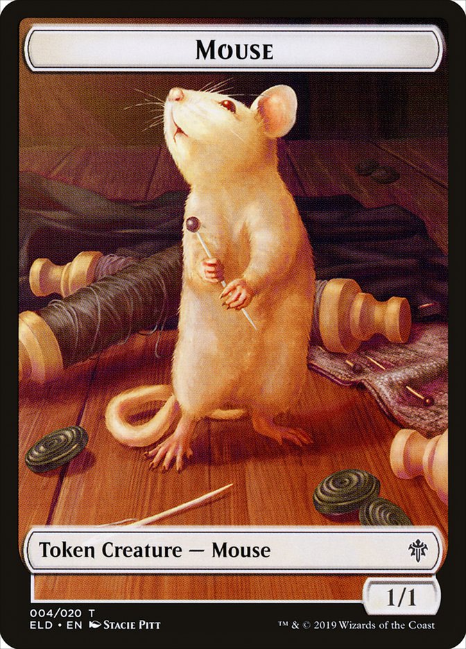 Mouse [Throne of Eldraine Tokens] | Rook's Games and More