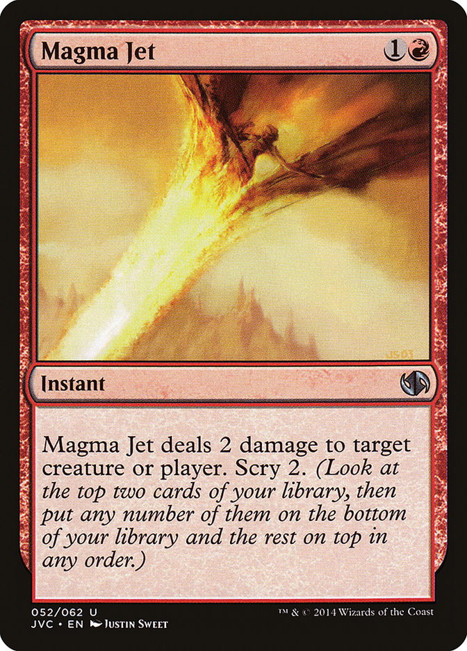 Magma Jet [Duel Decks Anthology] | Rook's Games and More