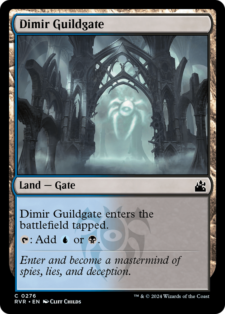 Dimir Guildgate [Ravnica Remastered] | Rook's Games and More