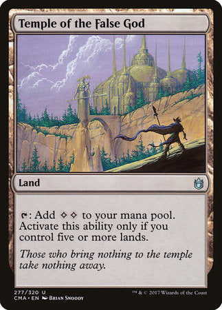 Temple of the False God [Commander Anthology] | Rook's Games and More