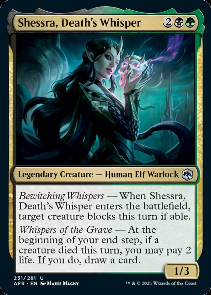 Shessra, Death's Whisper [Dungeons & Dragons: Adventures in the Forgotten Realms] | Rook's Games and More