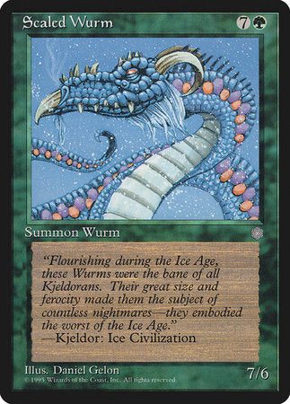 Scaled Wurm [Ice Age] | Rook's Games and More