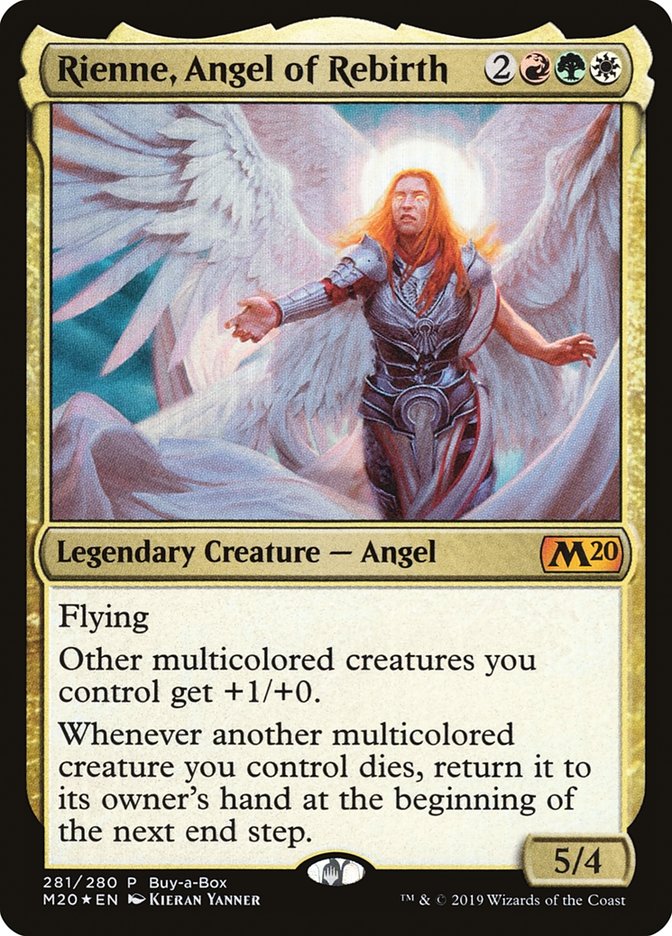 Rienne, Angel of Rebirth (Buy-A-Box) [Core Set 2020] | Rook's Games and More