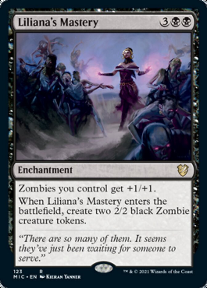 Liliana's Mastery [Innistrad: Midnight Hunt Commander] | Rook's Games and More