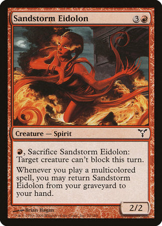 Sandstorm Eidolon [Dissension] | Rook's Games and More