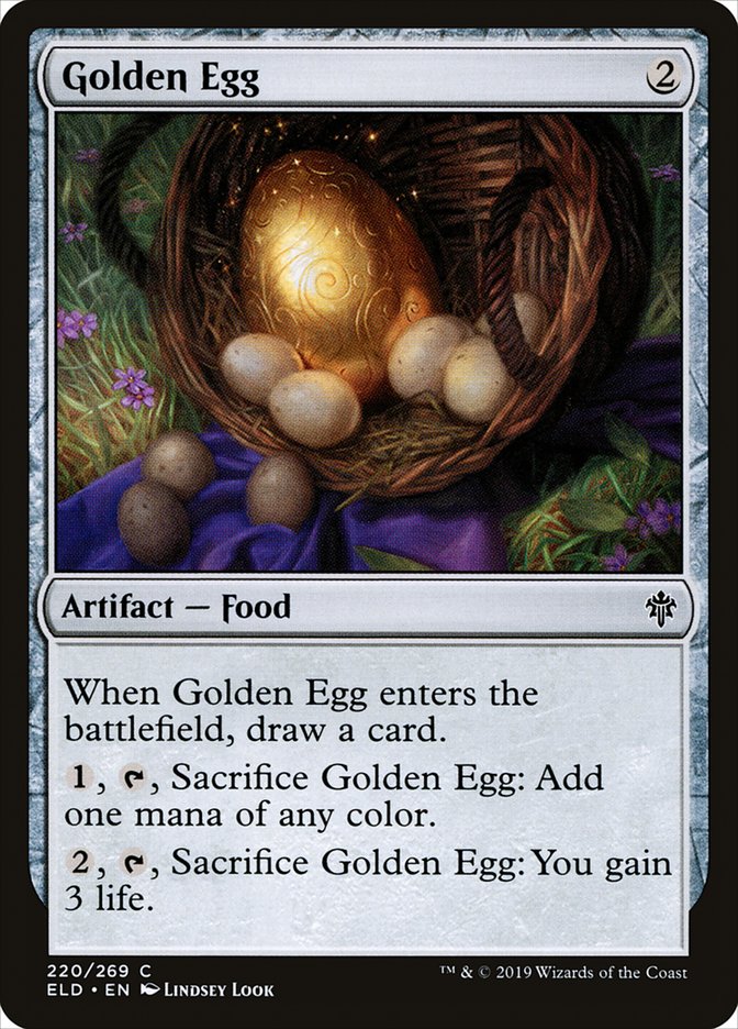 Golden Egg [Throne of Eldraine] | Rook's Games and More