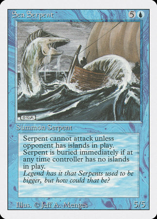 Sea Serpent [Revised Edition] | Rook's Games and More