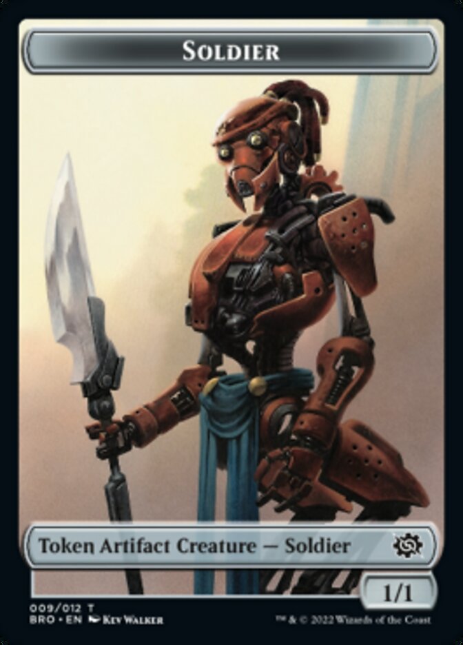 Soldier Token (009) [The Brothers' War Tokens] | Rook's Games and More