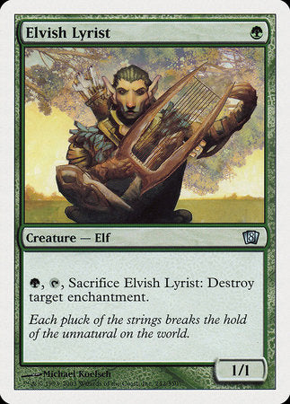 Elvish Lyrist [Eighth Edition] | Rook's Games and More