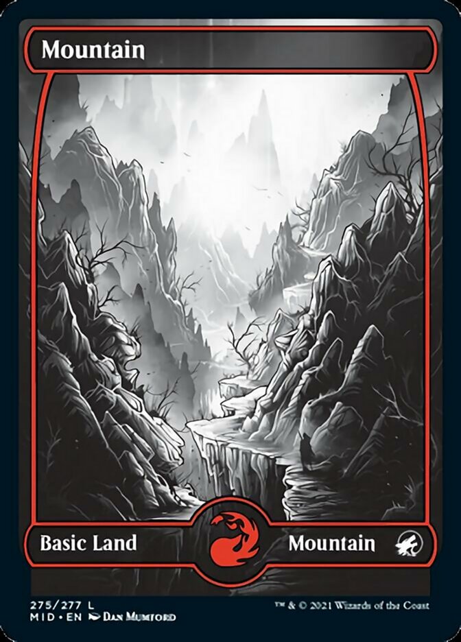 Mountain (275) [Innistrad: Midnight Hunt] | Rook's Games and More