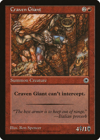 Craven Giant [Portal] | Rook's Games and More