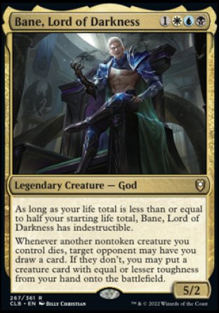 Bane, Lord of Darkness [Commander Legends: Battle for Baldur's Gate] | Rook's Games and More