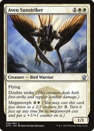 Aven Sunstriker [Dragons of Tarkir] | Rook's Games and More