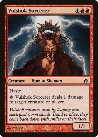 Vulshok Sorcerer [Fifth Dawn] | Rook's Games and More