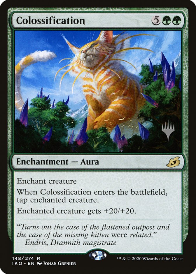 Colossification (Promo Pack) [Ikoria: Lair of Behemoths Promos] | Rook's Games and More
