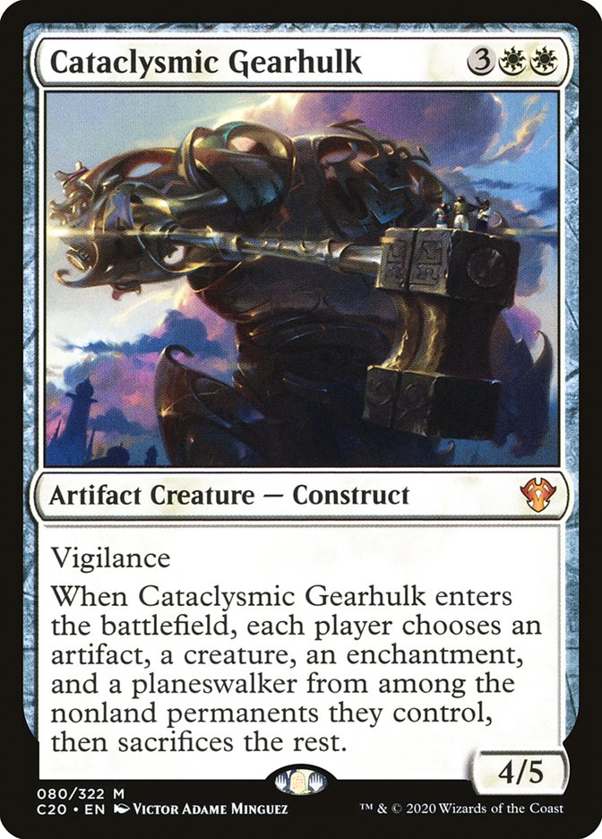 Cataclysmic Gearhulk [Commander 2020] | Rook's Games and More