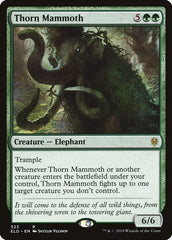 Thorn Mammoth [Throne of Eldraine]