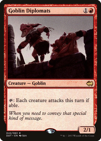 Goblin Diplomats [Duel Decks: Merfolk vs. Goblins] | Rook's Games and More