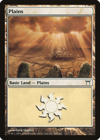 Plains (288) [Champions of Kamigawa] | Rook's Games and More