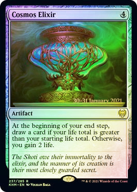 Cosmos Elixir  [Kaldheim Prerelease Promos] | Rook's Games and More