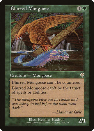 Blurred Mongoose [Invasion] | Rook's Games and More