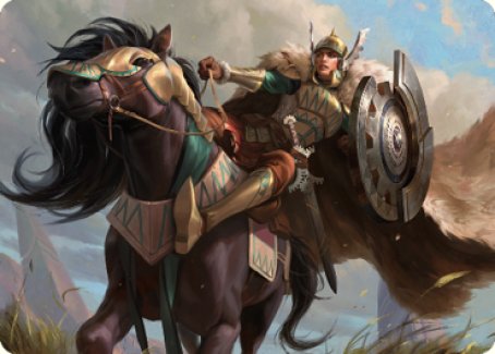 Knight of Dawn's Light Art Card [Dominaria United Art Series] | Rook's Games and More