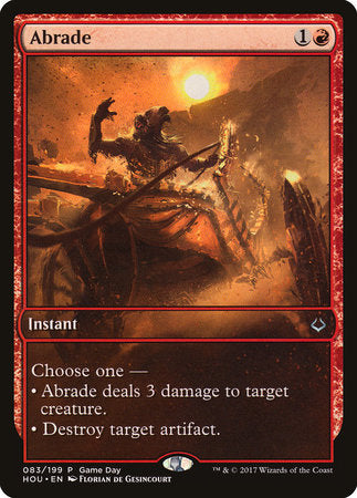 Abrade [Hour of Devastation Promos] | Rook's Games and More