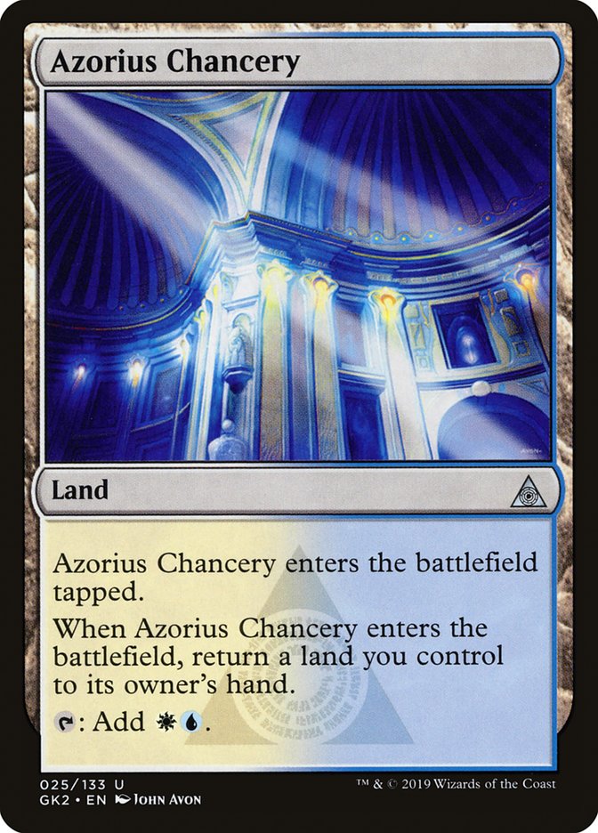 Azorius Chancery [Ravnica Allegiance Guild Kit] | Rook's Games and More