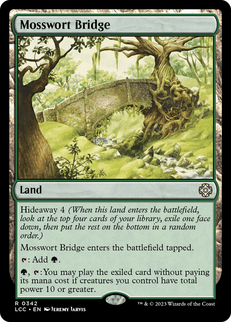 Mosswort Bridge [The Lost Caverns of Ixalan Commander] | Rook's Games and More